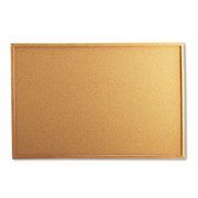 Universal Cork Board, Oak Style, 36x24 UNV43603